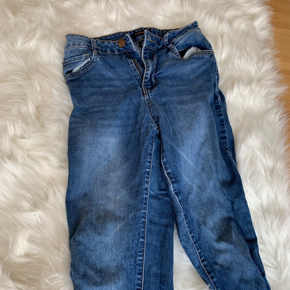 Dark Wash High Waisted Jeans
